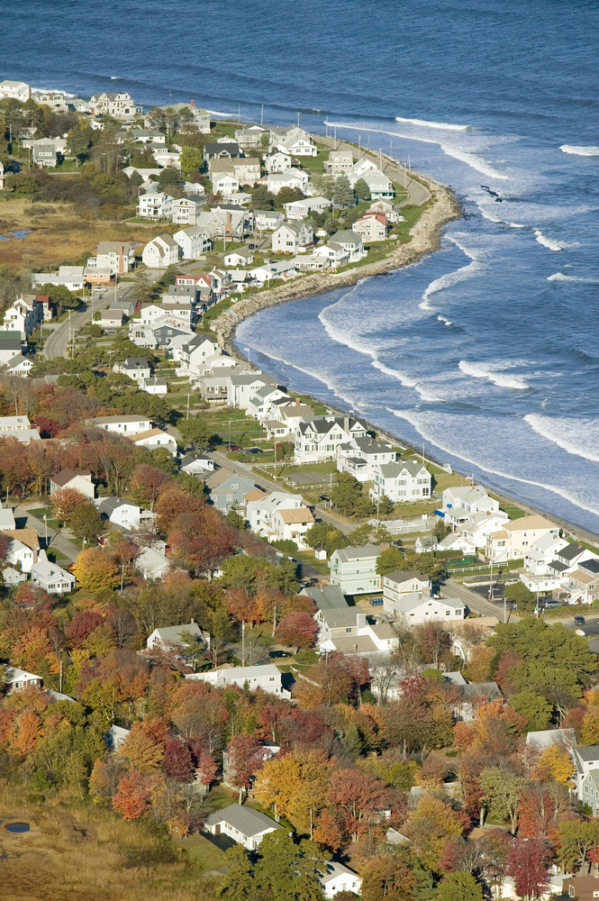 Aerial View of Ogunquit Maine